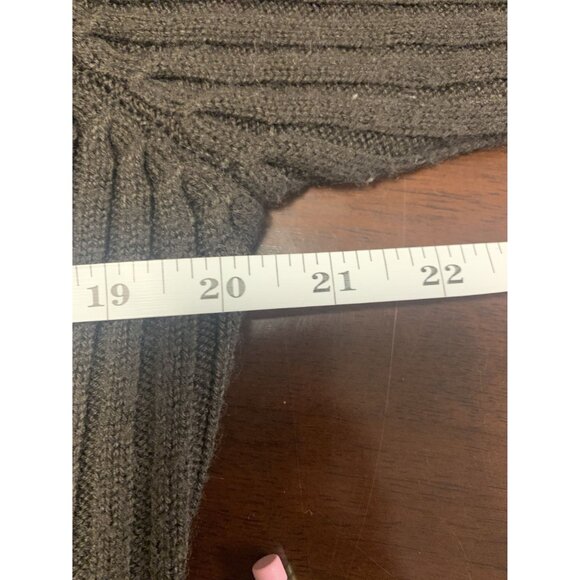 Reflections Long Ribbed Knit Button Up Sweater Cardigan Size L - Picture 5 of 7